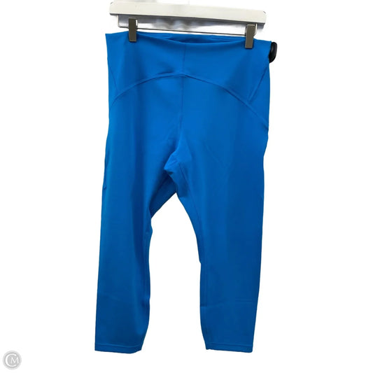 Athletic Leggings Capris By Lululemon In Blue, Size: L