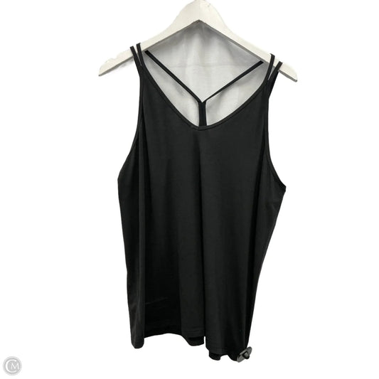 Athletic Tank Top By Athleta In Black, Size: L