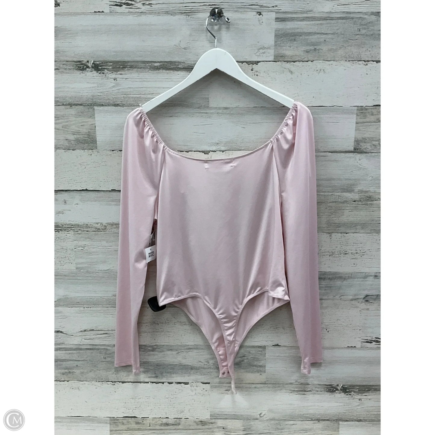 Bodysuit By Madden Nyc In Pink, Size: Xl
