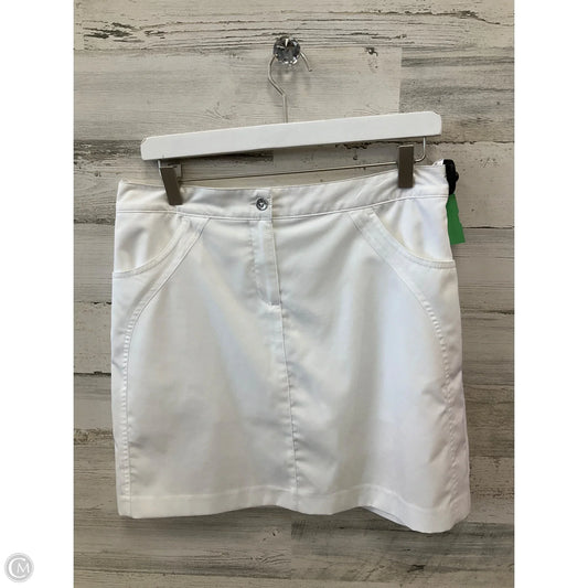 Athletic Skort By Izod In White, Size: S