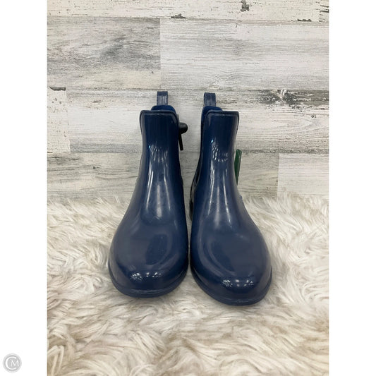 Boots Rain By Bass In Navy, Size: 9