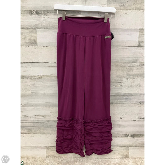 Pants Wide Leg By Matilda Jane In Maroon, Size: 2