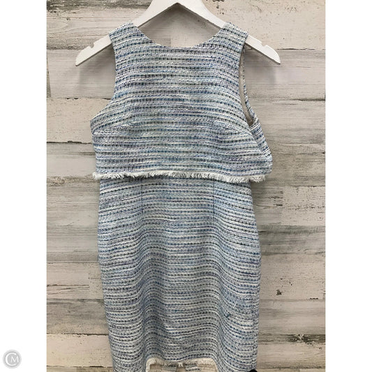 Dress Casual Short By Ann Taylor In Blue & Green, Size: Sp