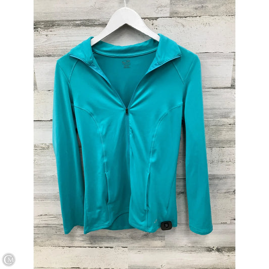 Athletic Jacket By Champion In Green, Size: Xs