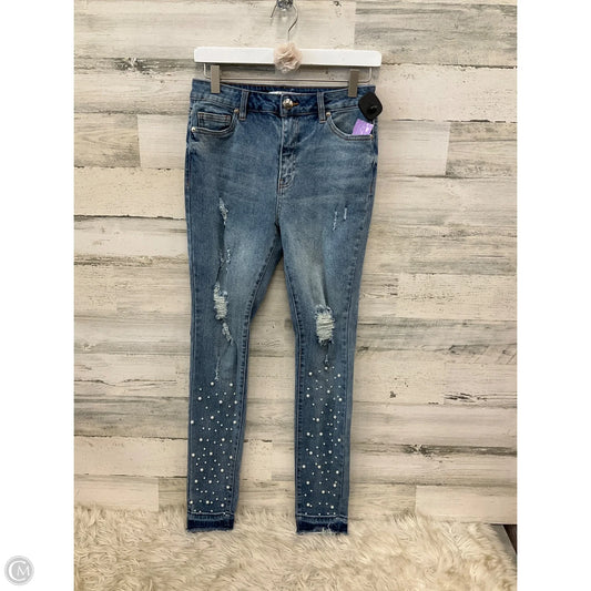 Jeans Skinny By Clothes Mentor In Blue Denim, Size: 4