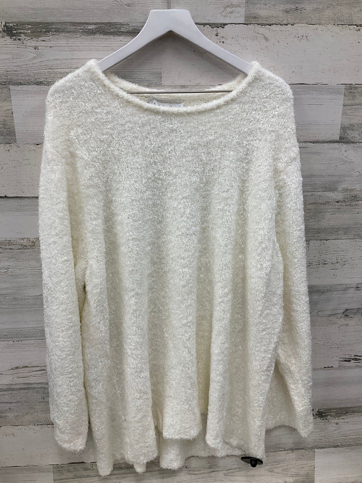 Sweater By Maggie Mcnaughton In Cream, Size: 3x