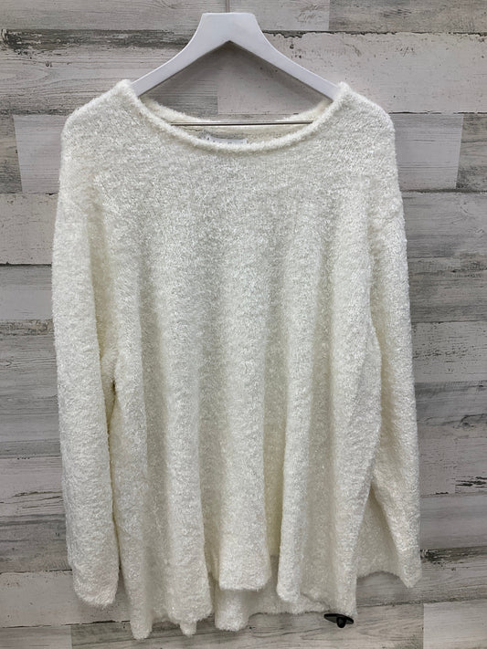 Sweater By Maggie Mcnaughton In Cream, Size: 3x