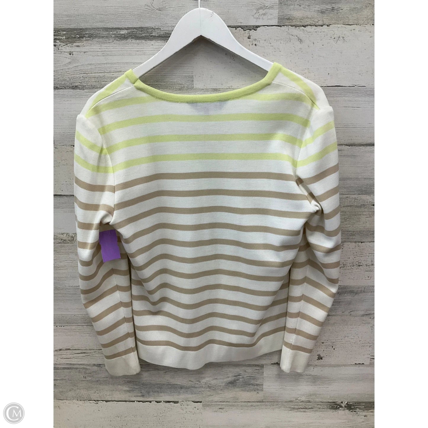 Cardigan By Ming Wang In White, Size: S