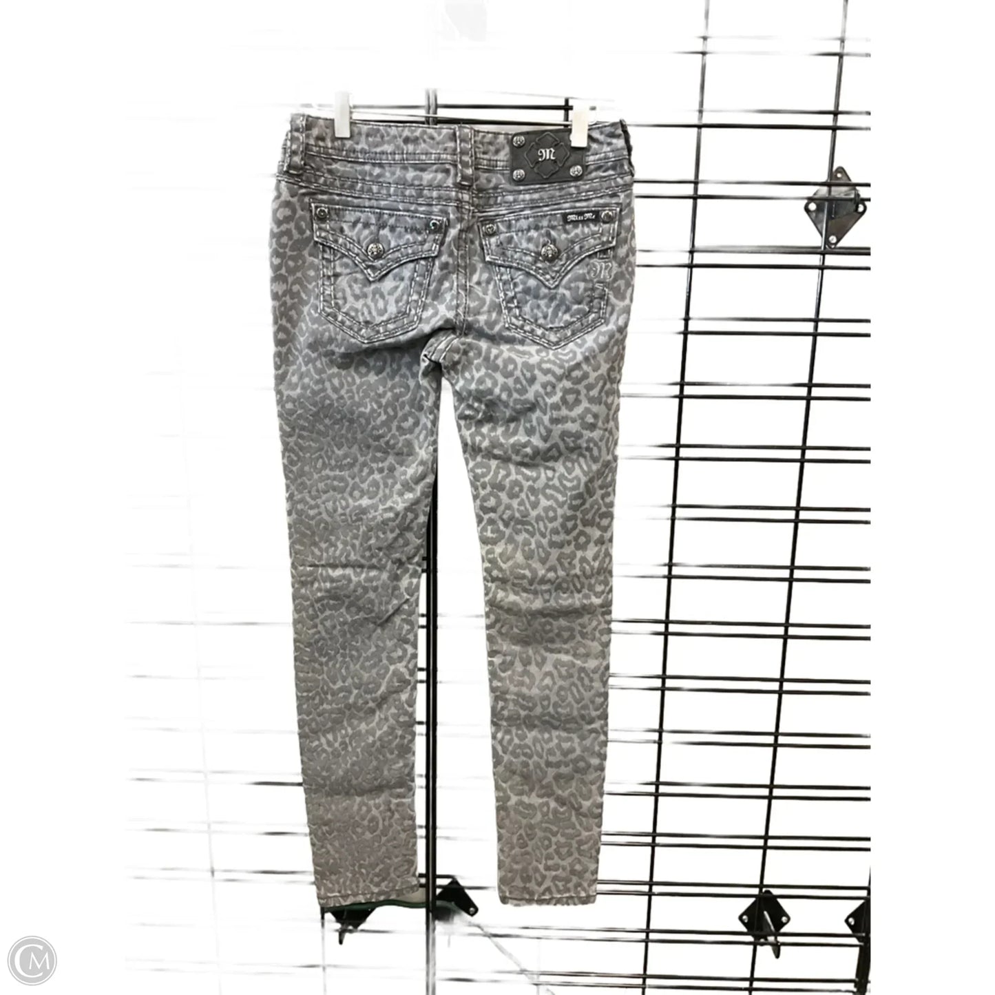 Jeans Skinny By Miss Me In Animal Print, Size: 4