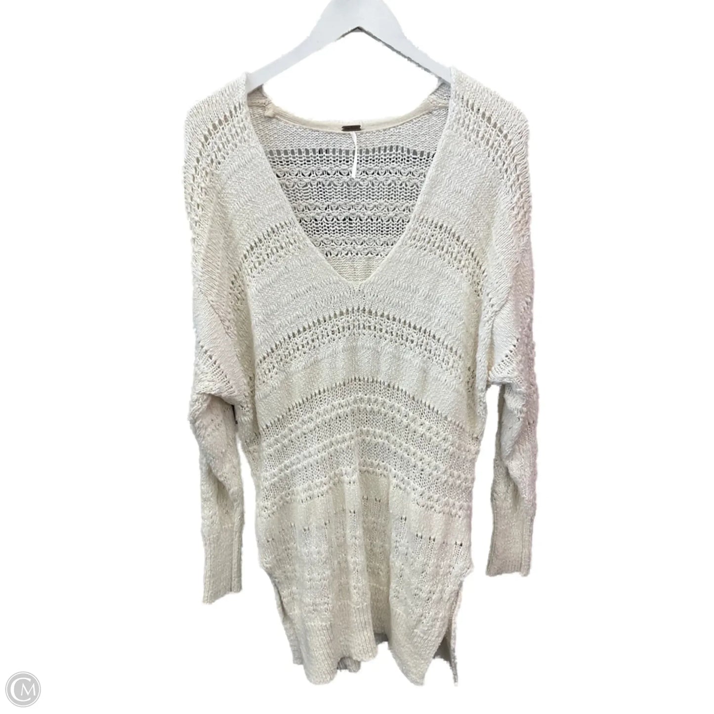 Sweater By Free People In Cream, Size: M