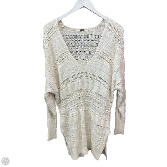 Sweater By Free People In Cream, Size: M
