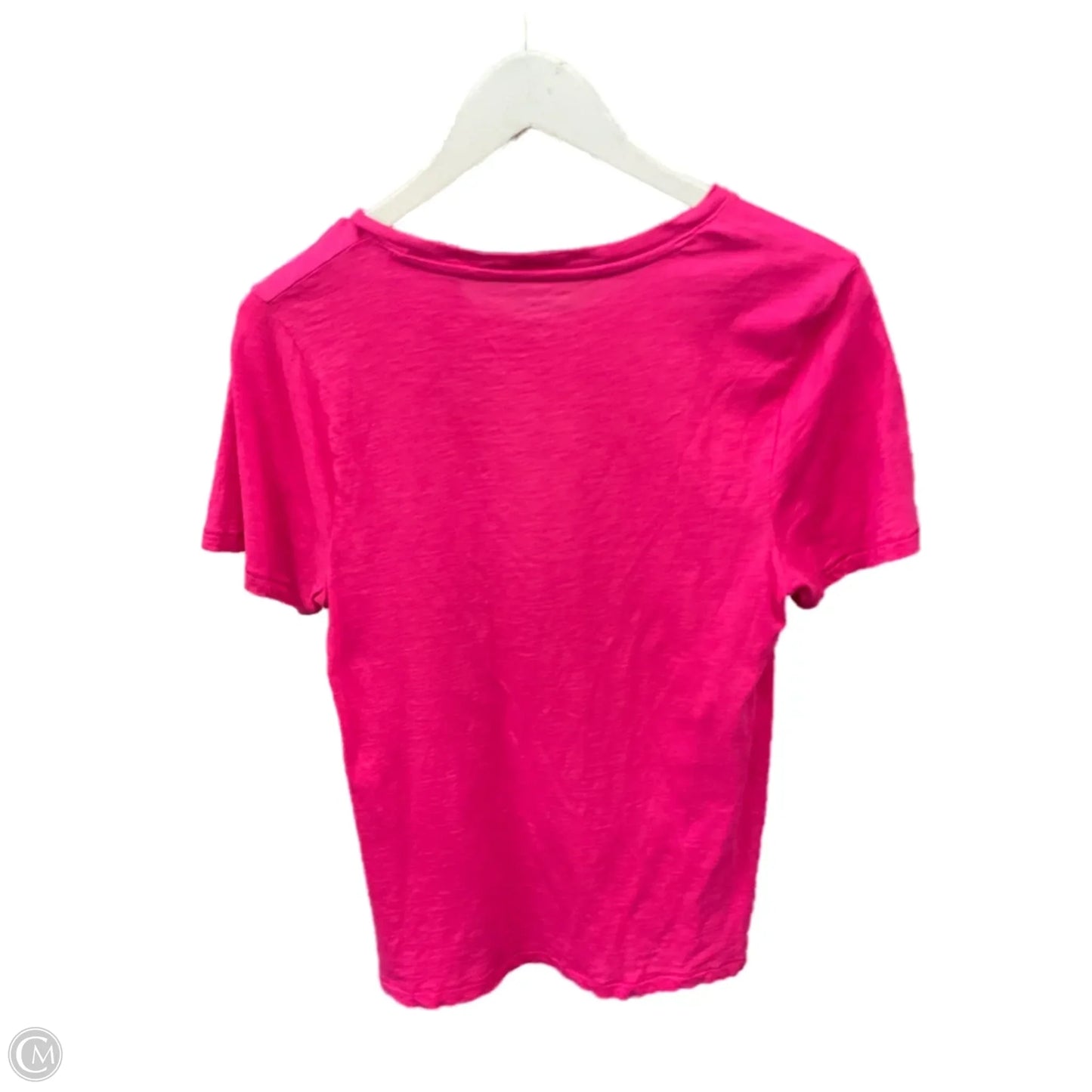 Top Short Sleeve Basic By J. Crew In Pink, Size: M