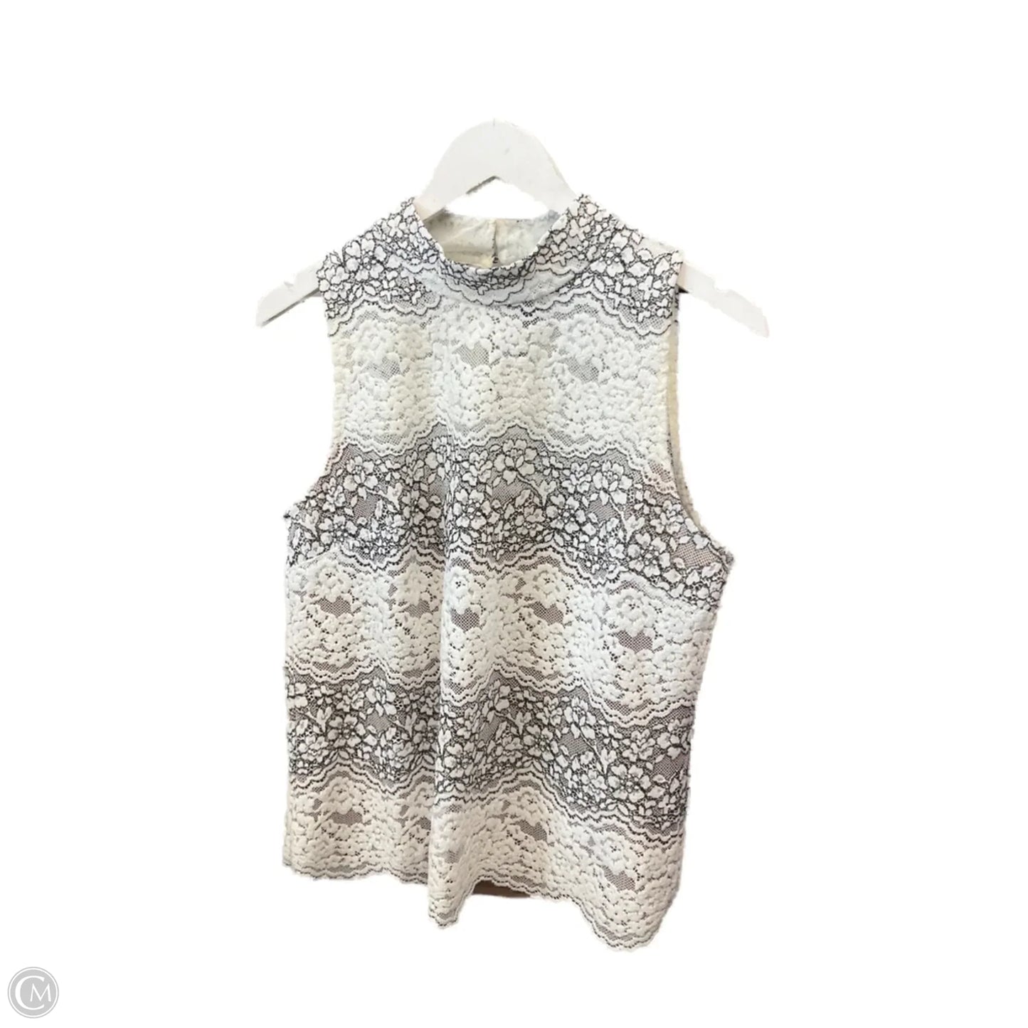 Top Sleeveless By White House Black Market In White, Size: L