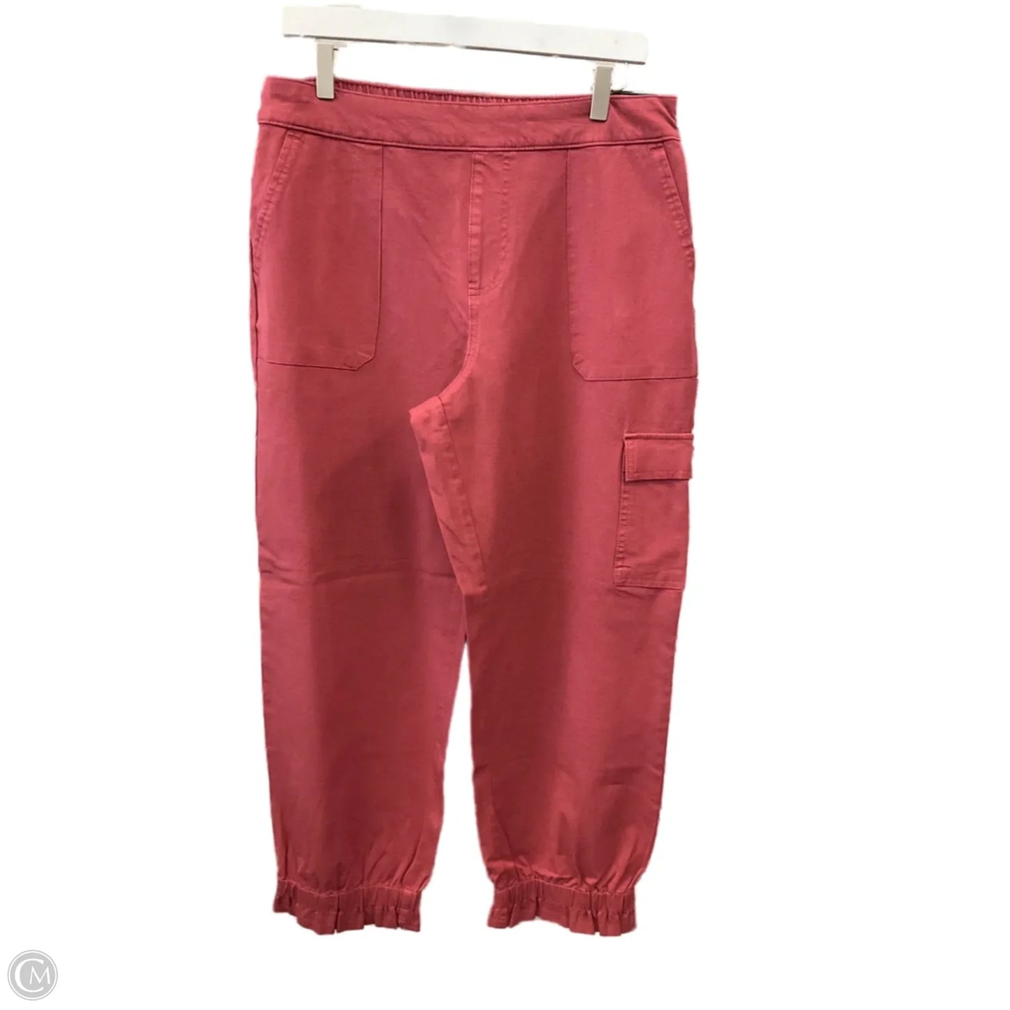 Pants Joggers By Any Body In Red, Size: M