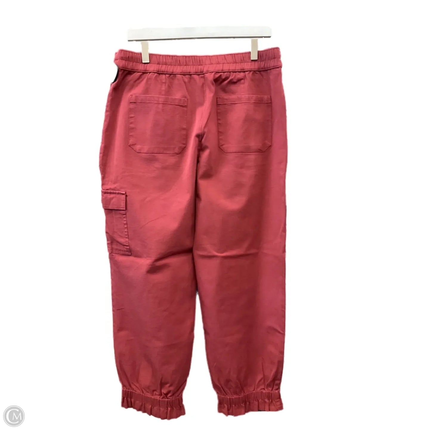 Pants Joggers By Any Body In Red, Size: M