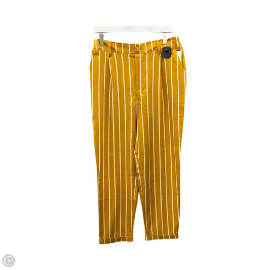 Pants Dress By Forever 21 In Gold, Size: 12