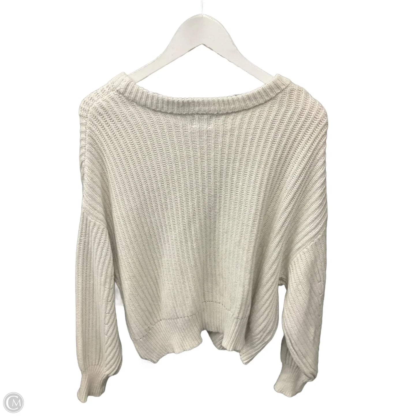 Sweater By A New Day In Cream, Size: Xl