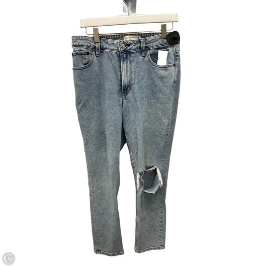 Jeans Skinny By Abercrombie And Fitch In Blue Denim, Size: 6