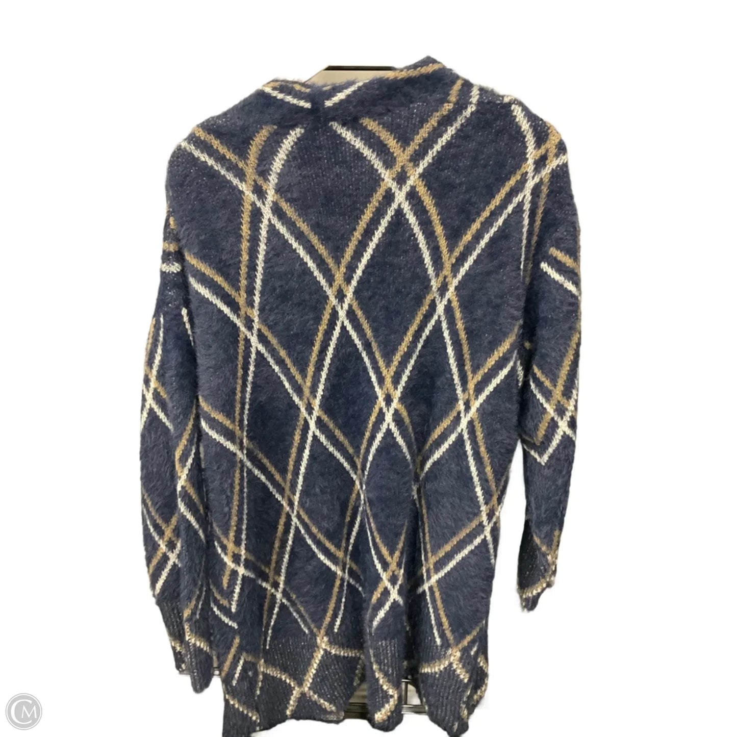 Sweater Cardigan By Lumiere In Blue, Size: M