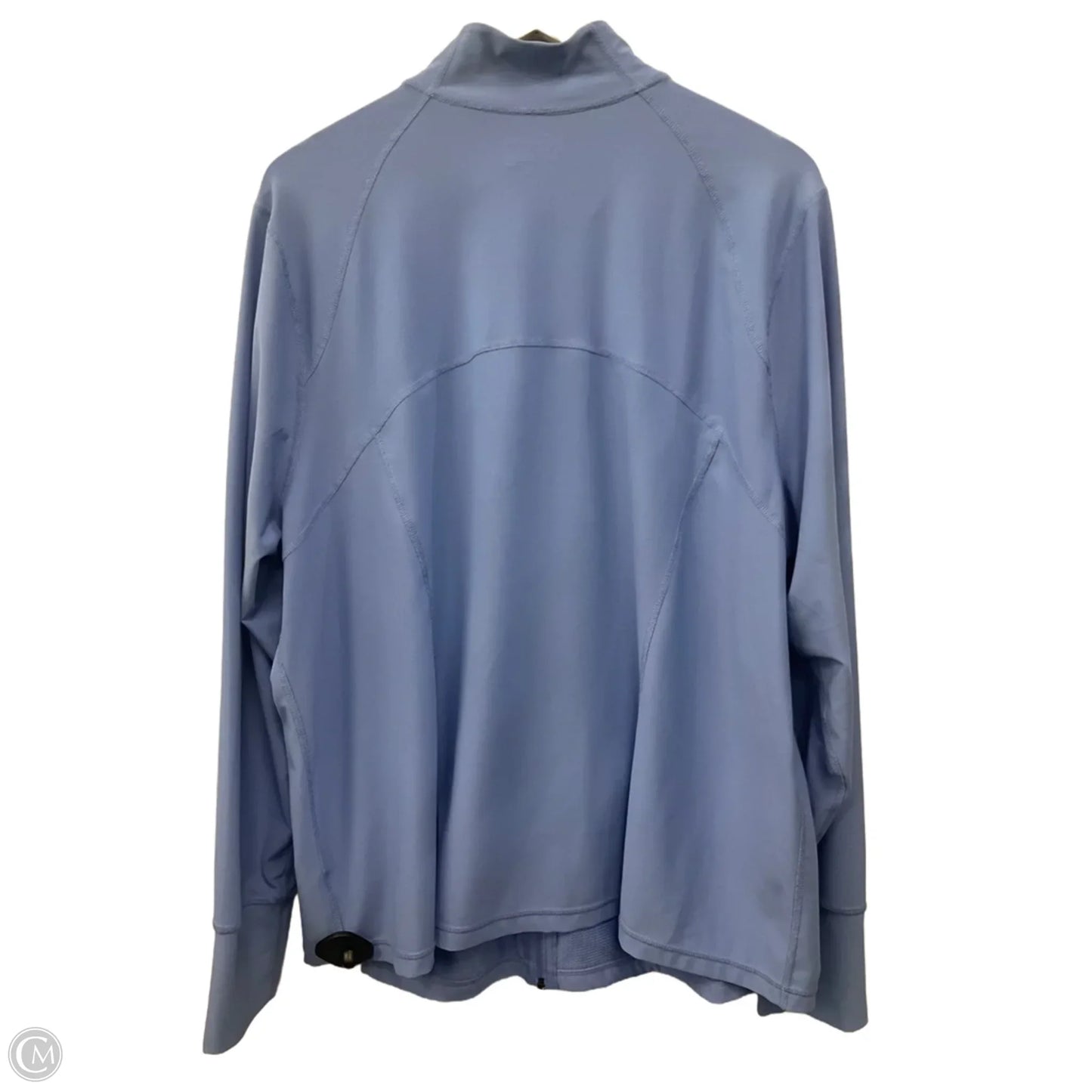 Athletic Jacket By Xersion In Blue, Size: 2x