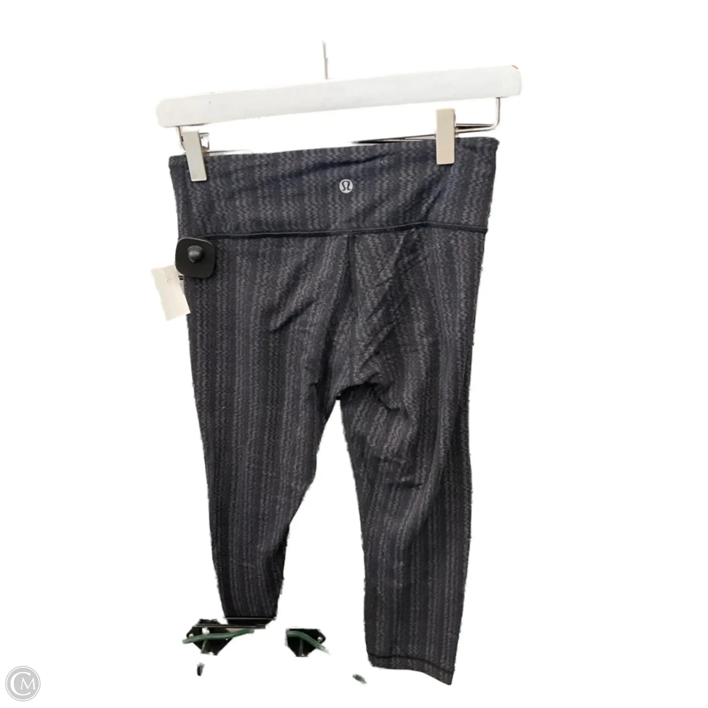 Athletic Leggings Capris By Lululemon In Grey, Size: S