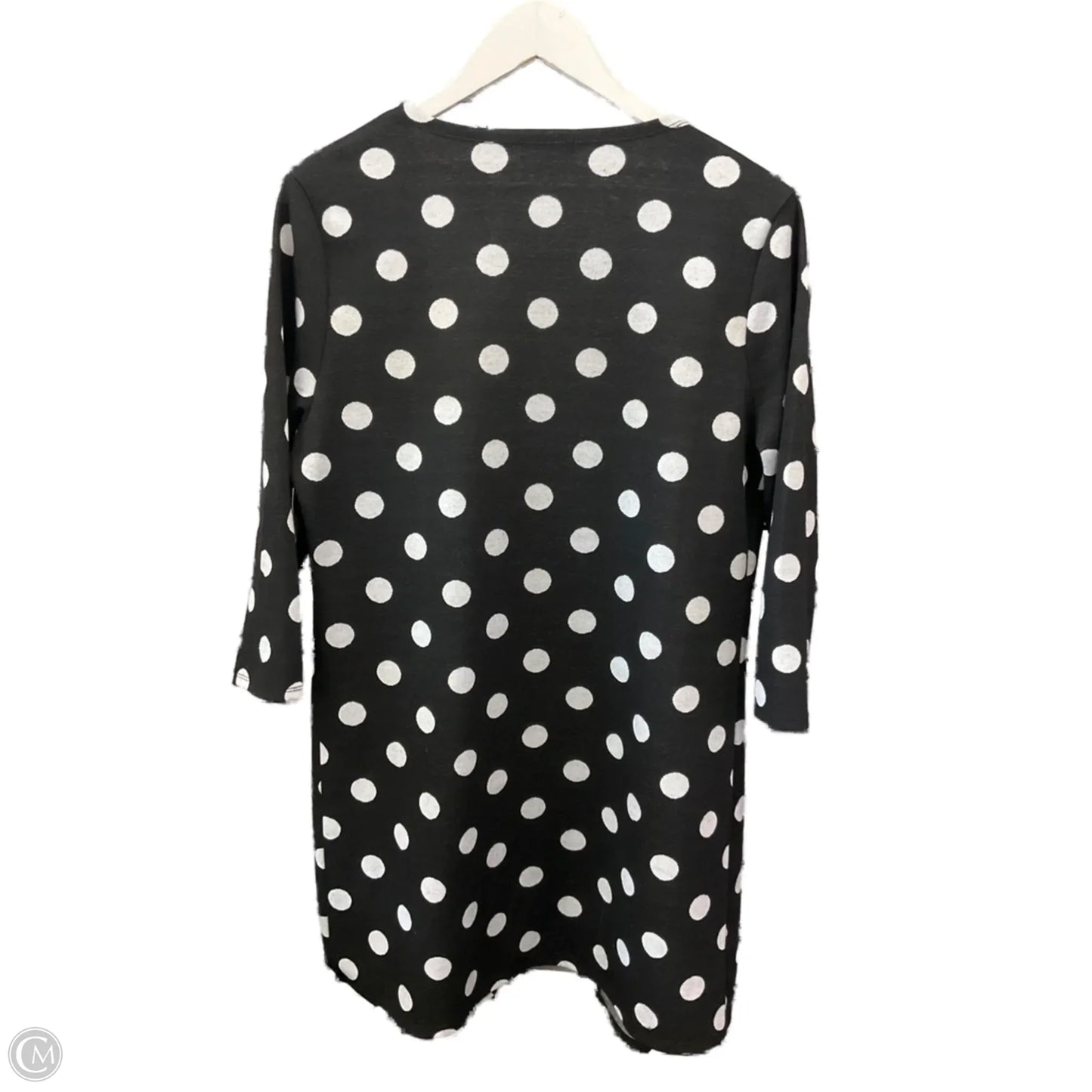 Cardigan By Olivia Blu In Black & White, Size: Xlp