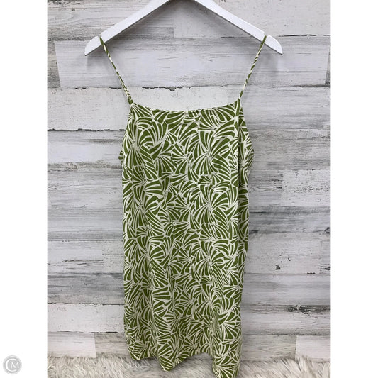 Dress Casual Short By Monteau In Green, Size: Xl
