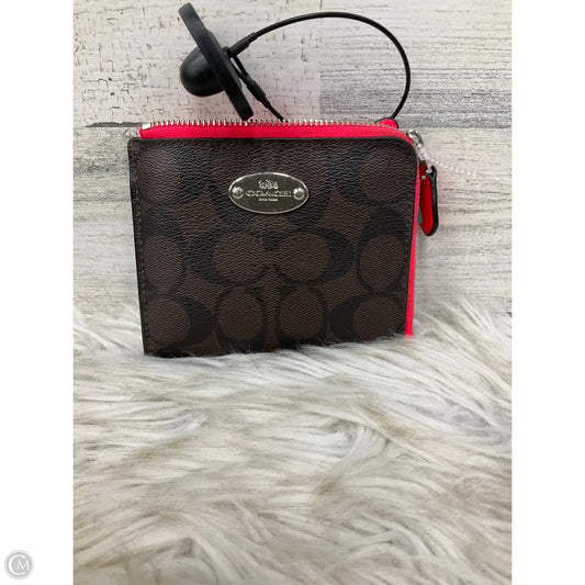 Wallet Designer By Coach, Size: Small