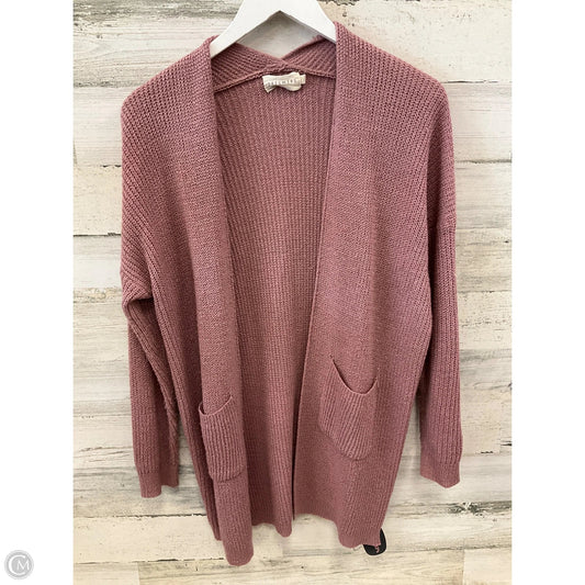 Cardigan By Dreamers In Pink, Size: Xs
