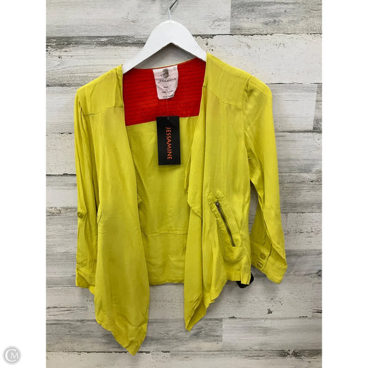 Cardigan By Clothes Mentor In Yellow, Size: S