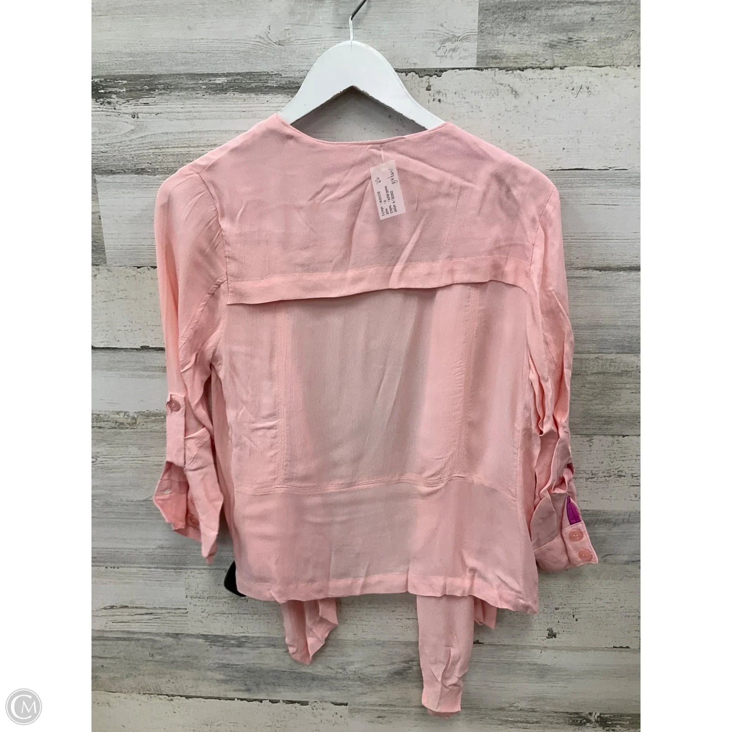 Cardigan By Clothes Mentor In Pink, Size: S
