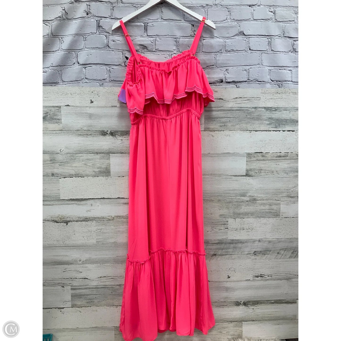 Dress Designer By Lilly Pulitzer In Pink, Size: L