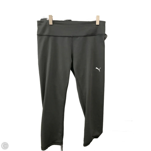 Athletic Leggings Capris By Puma In Black, Size: Xl
