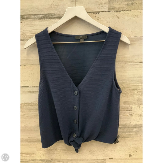 Top Sleeveless By J. Crew In Navy, Size: S
