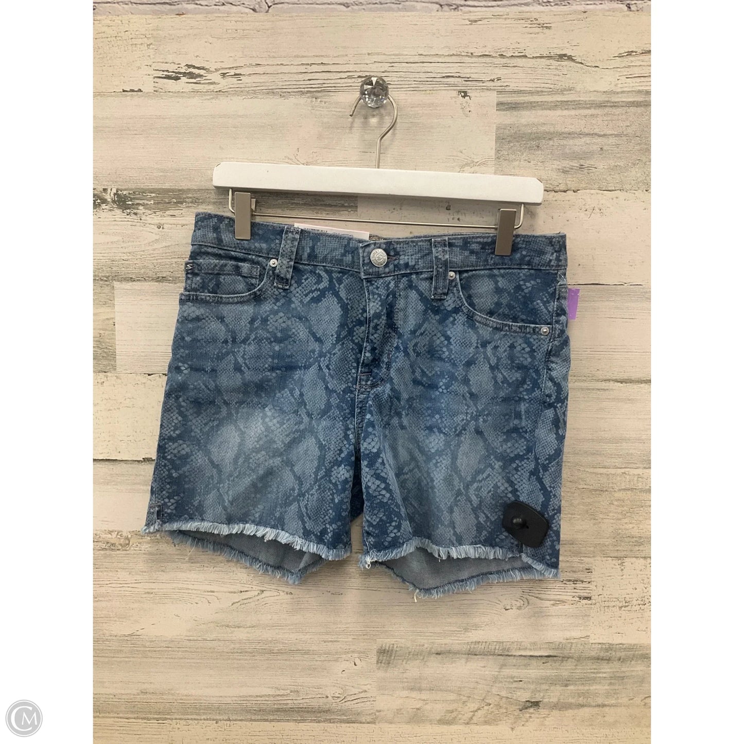 Shorts By Seven 7 In Blue Denim, Size: 6