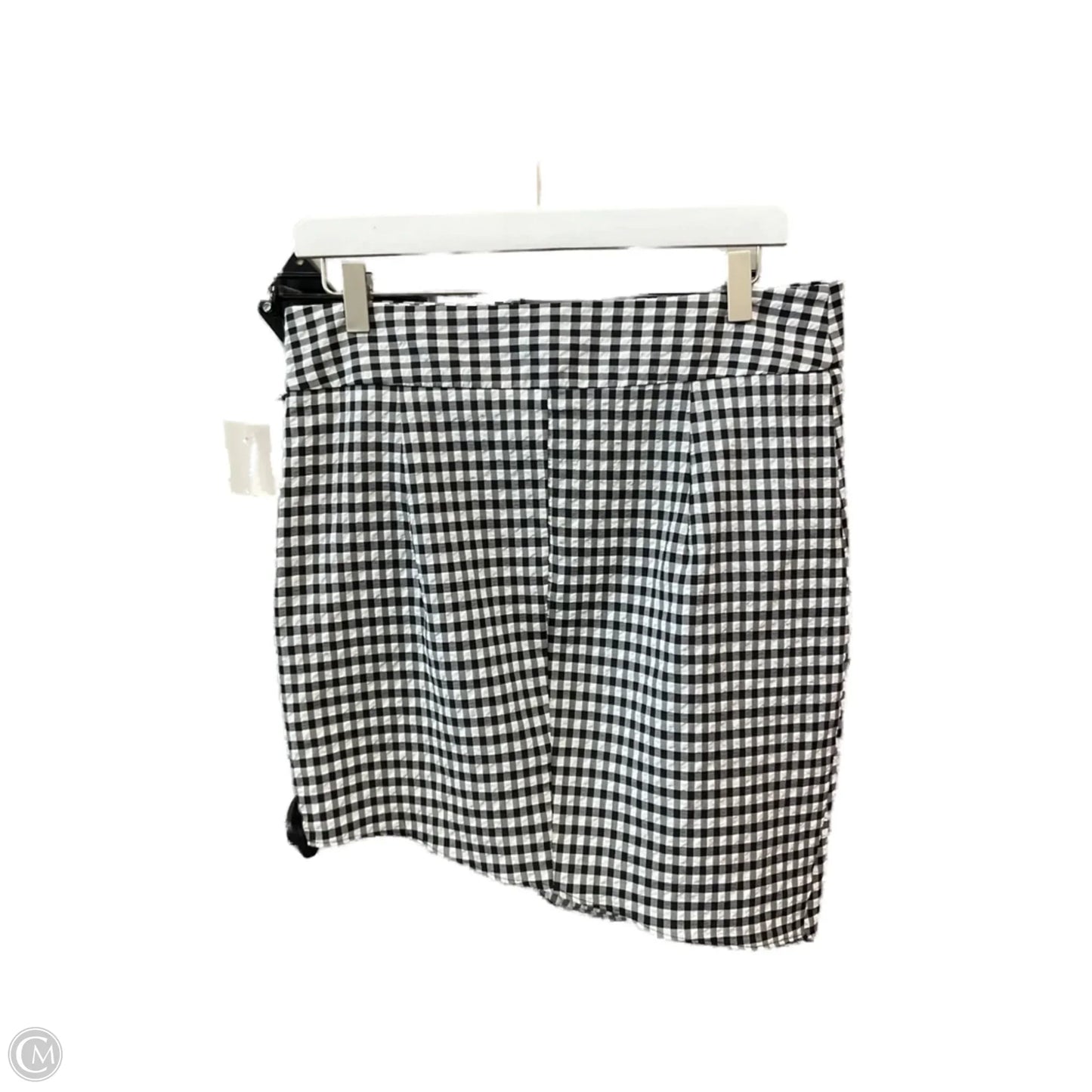 Skirt Mini & Short By Zara In Checkered Pattern, Size: 12