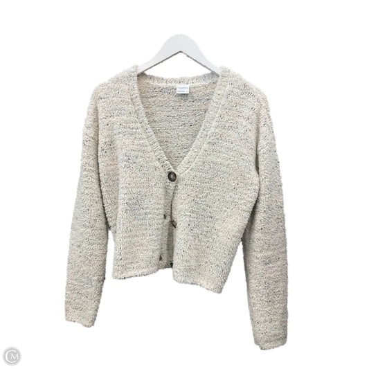 Cardigan By Full Tilt In Cream, Size: S