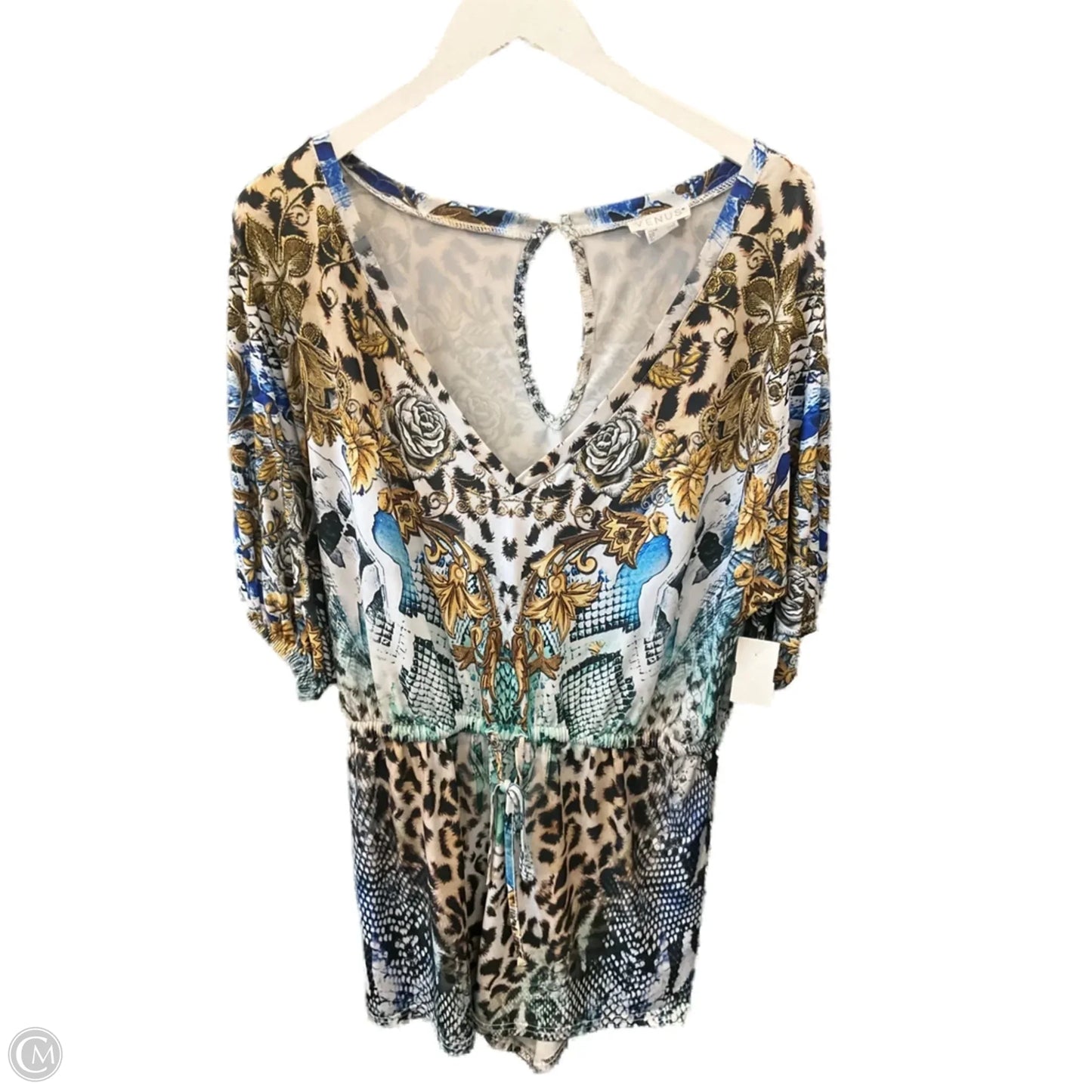 Romper By Venus In Animal Print, Size: L