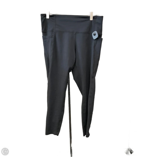 Athletic Capris By Danskin In Black, Size: L