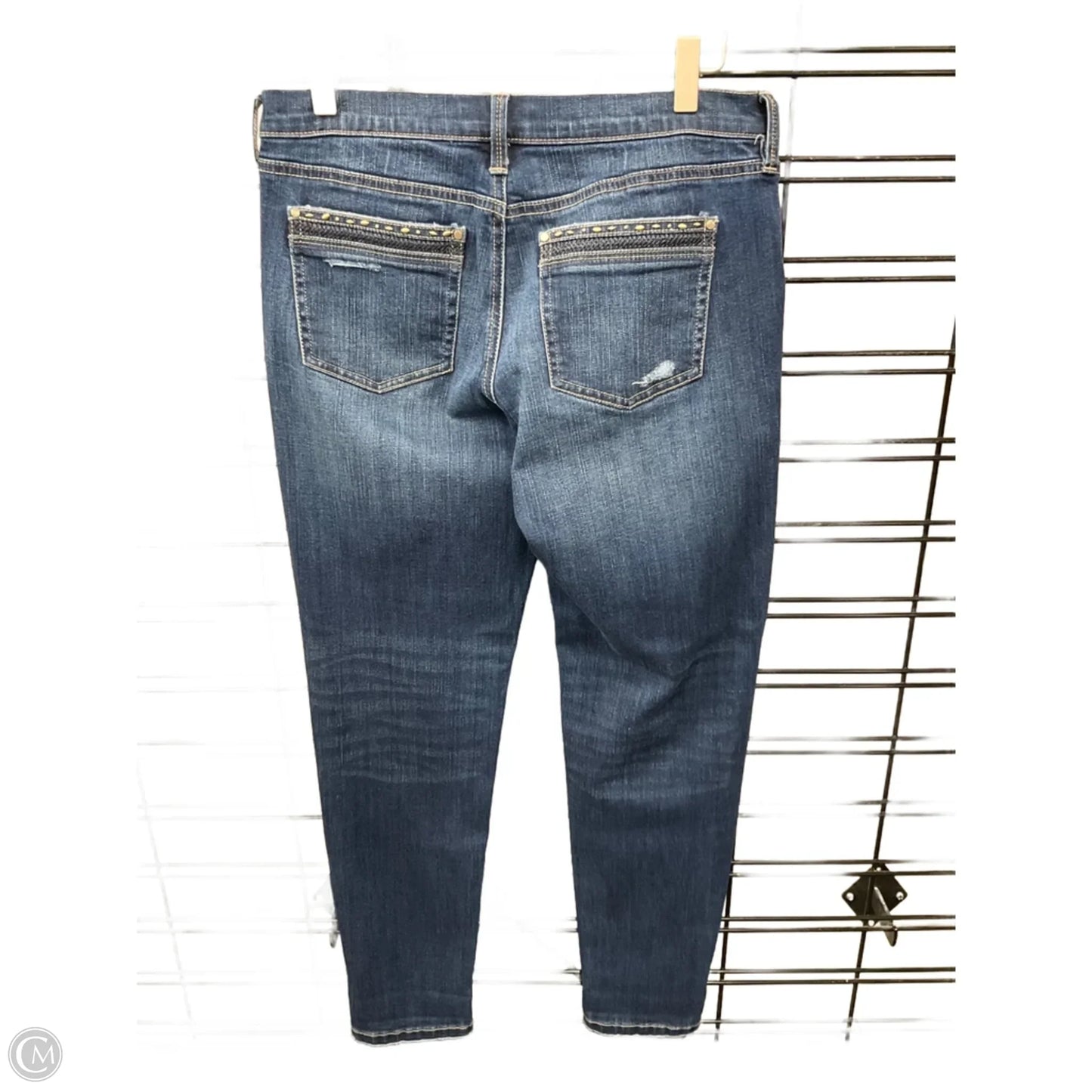Jeans Skinny By White House Black Market In Blue Denim, Size: 2