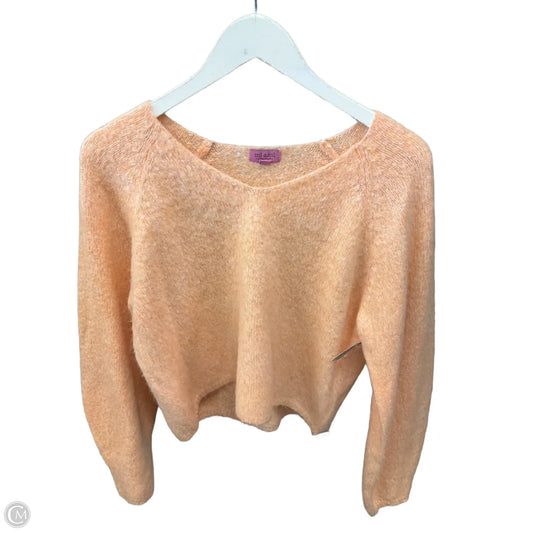 Sweater By Mi Ami In Peach, Size: M