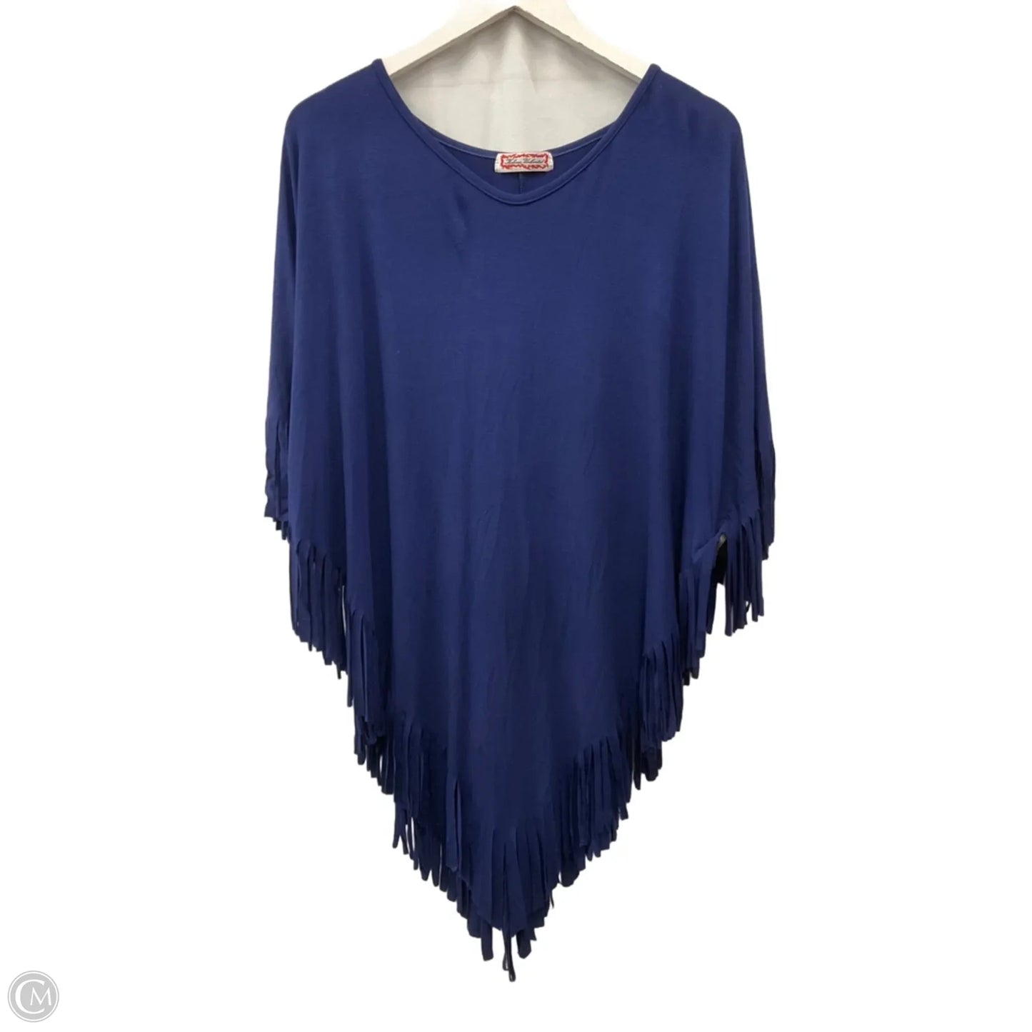 Shawl By Clothes Mentor In Blue, Size: Osfm