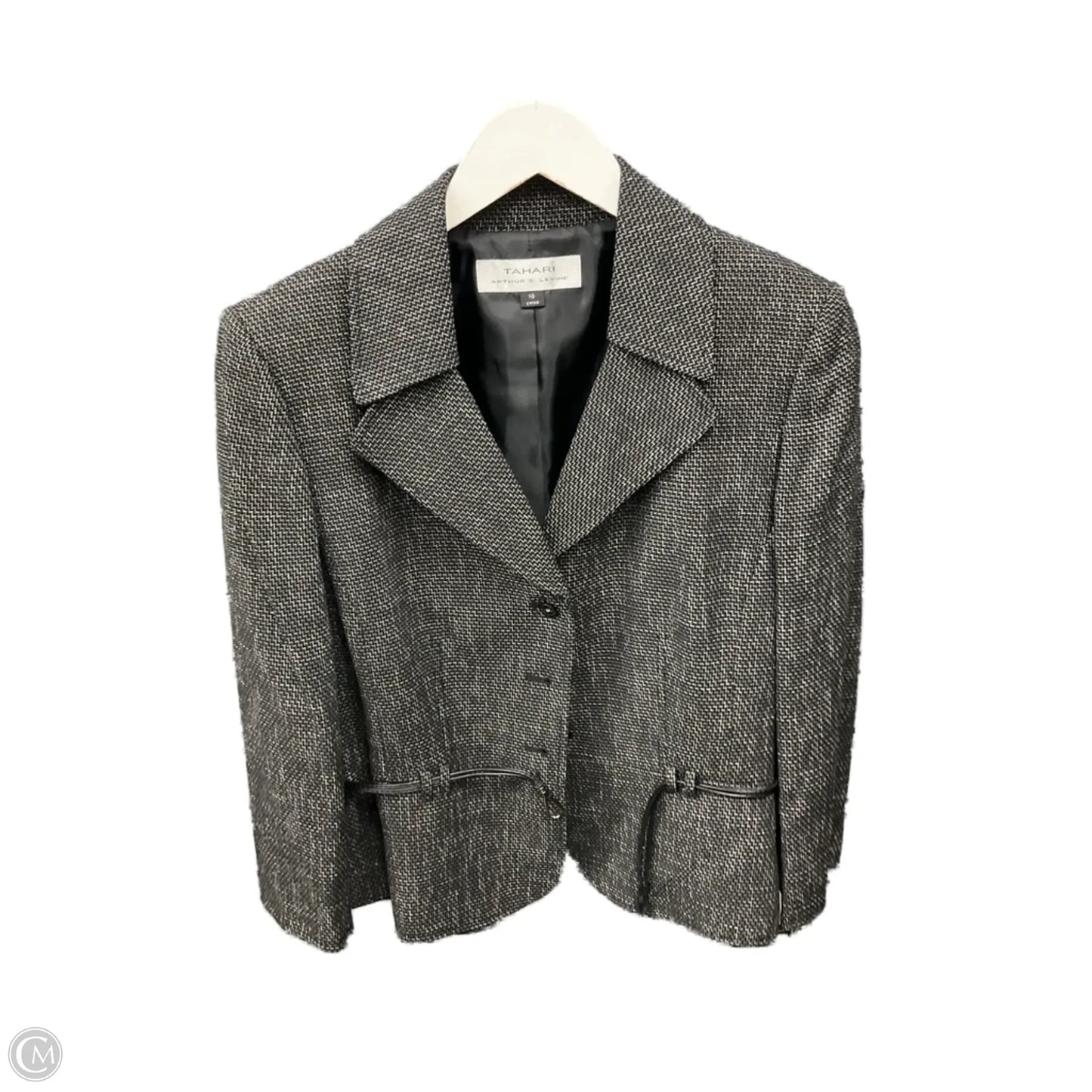 Blazer By Tahari In Black, Size: 10