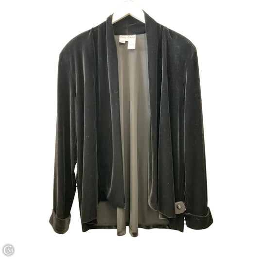Cardigan By Betsy Lauren In Black, Size: L
