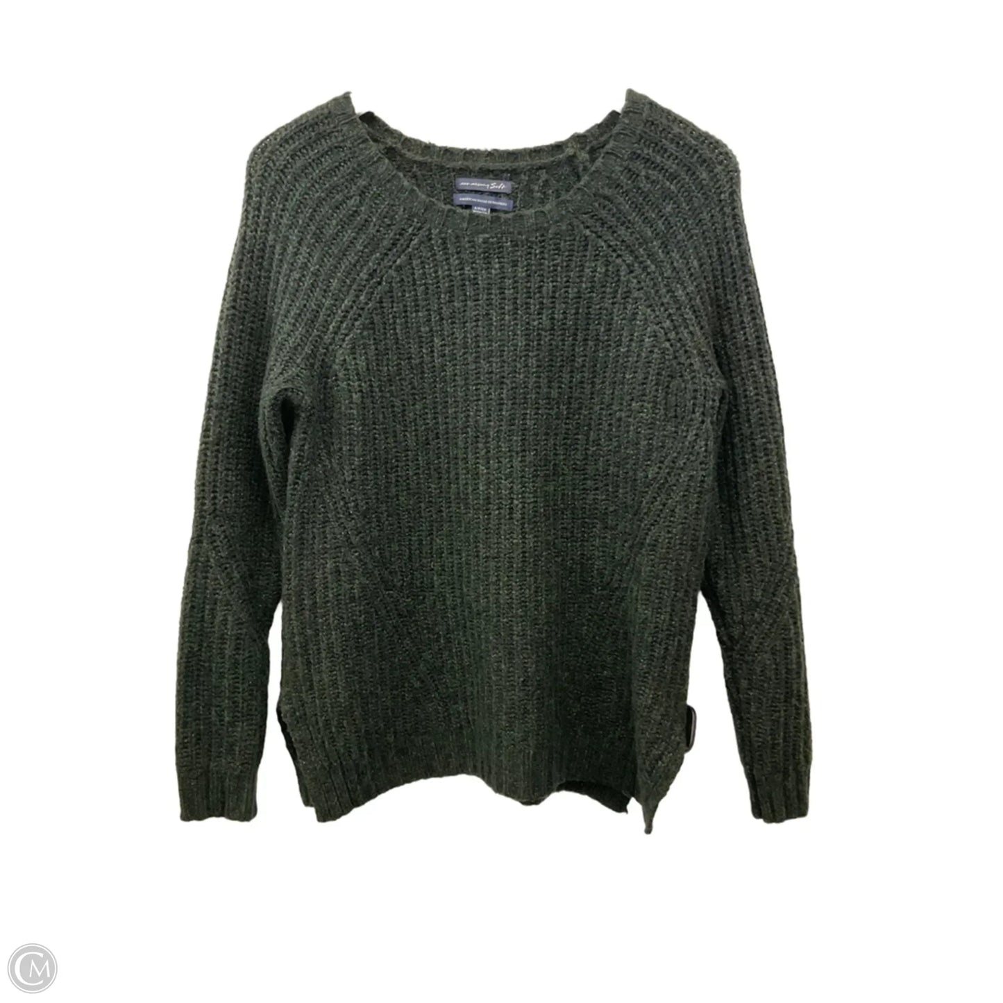 Sweater By American Eagle In Green, Size: S