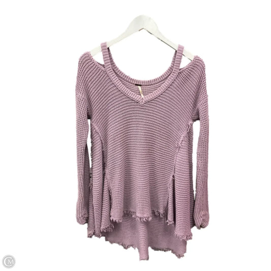 Sweater By Free People In Purple, Size: Xs