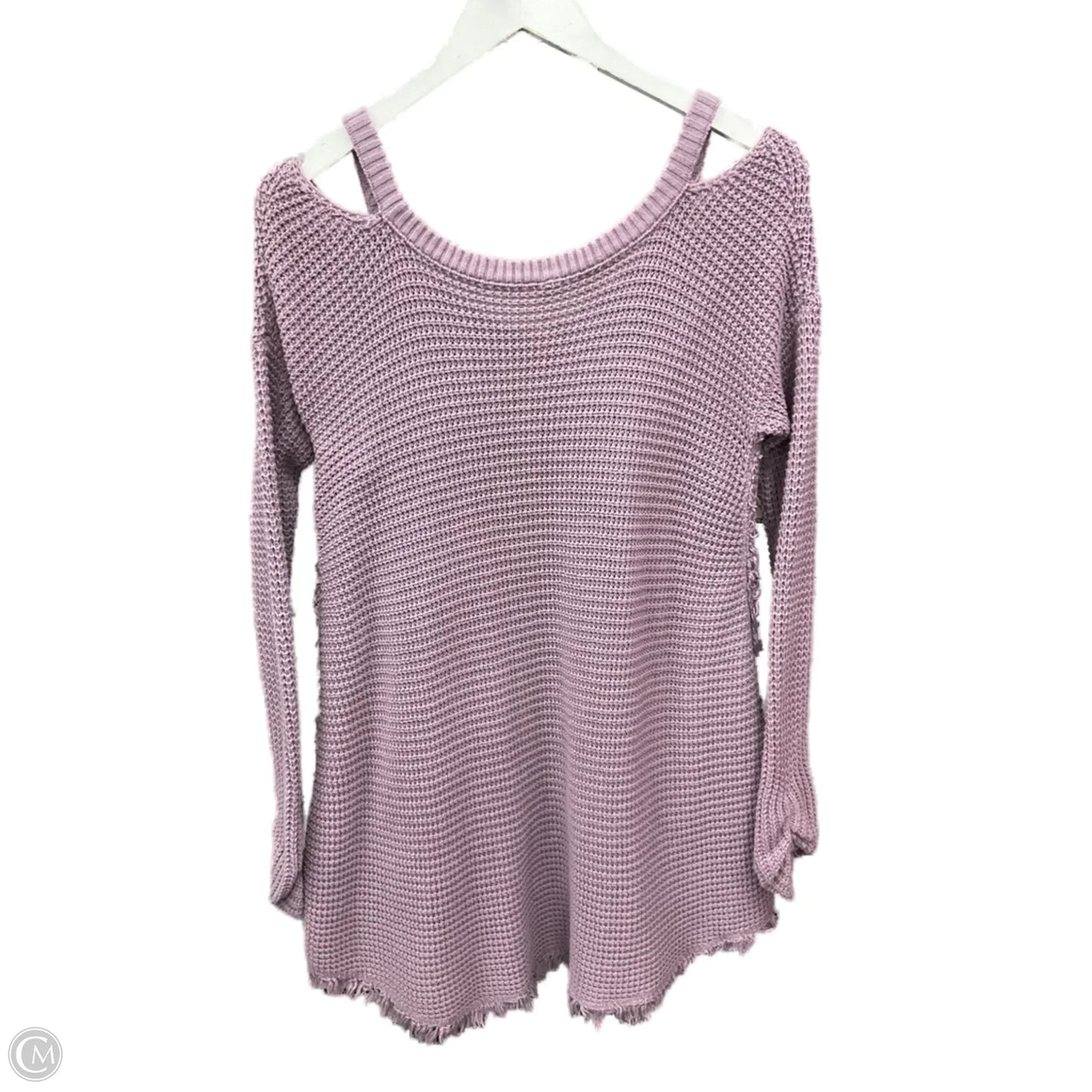 Sweater By Free People In Purple, Size: Xs