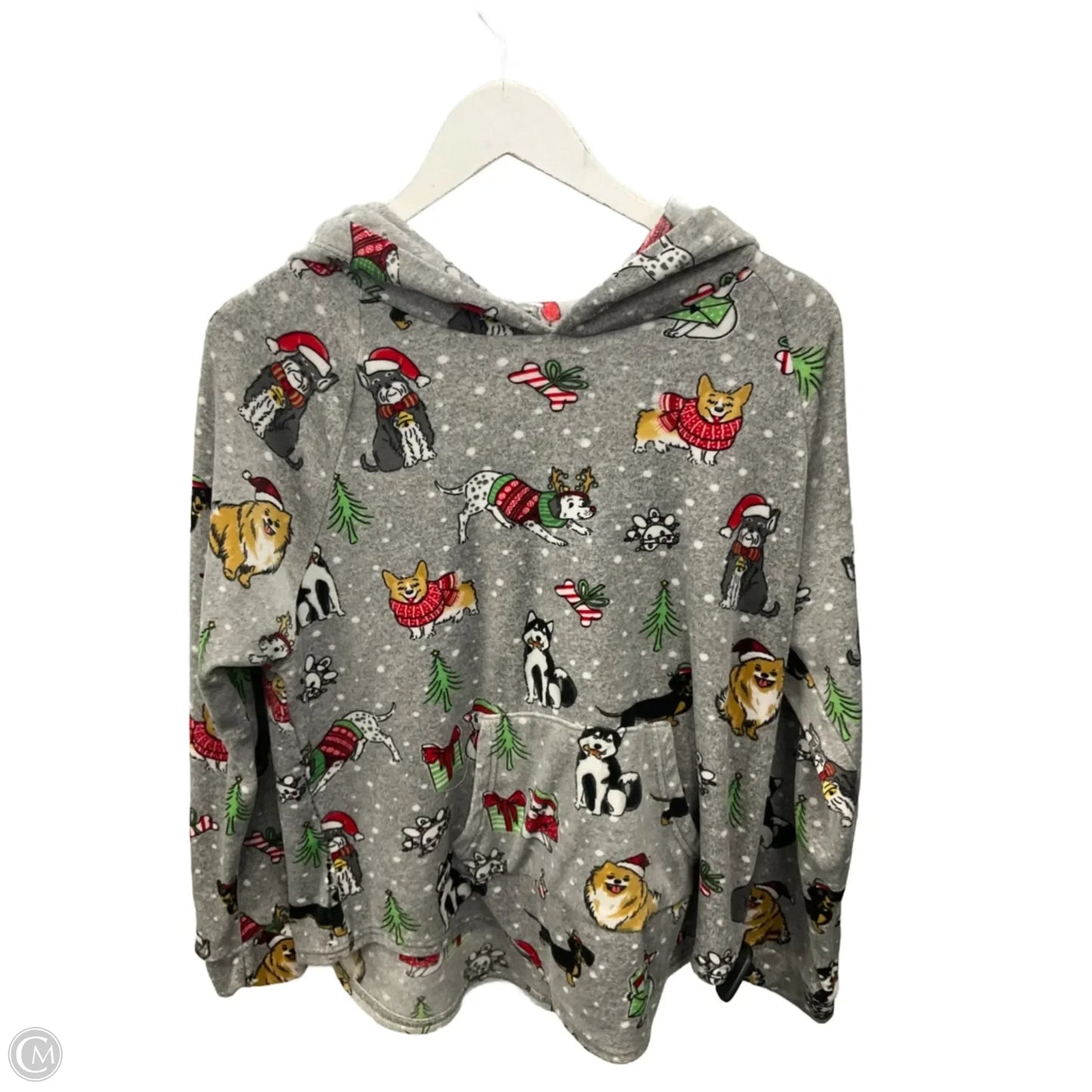 Top Long Sleeve By No Boundaries In Grey, Size: Xl