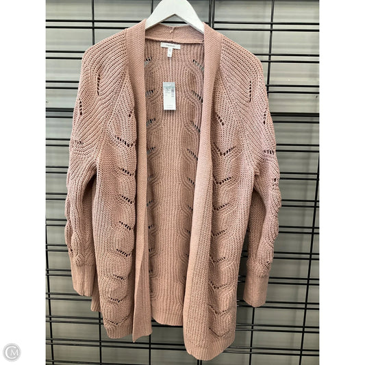 Sweater Cardigan By Maurices In Pink, Size: 1x
