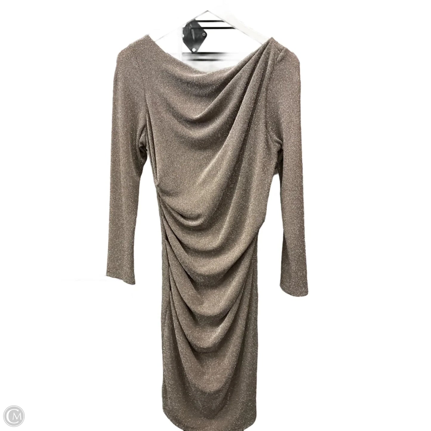 Dress Casual Midi By Betsy And Adam In Bronze, Size: 1x
